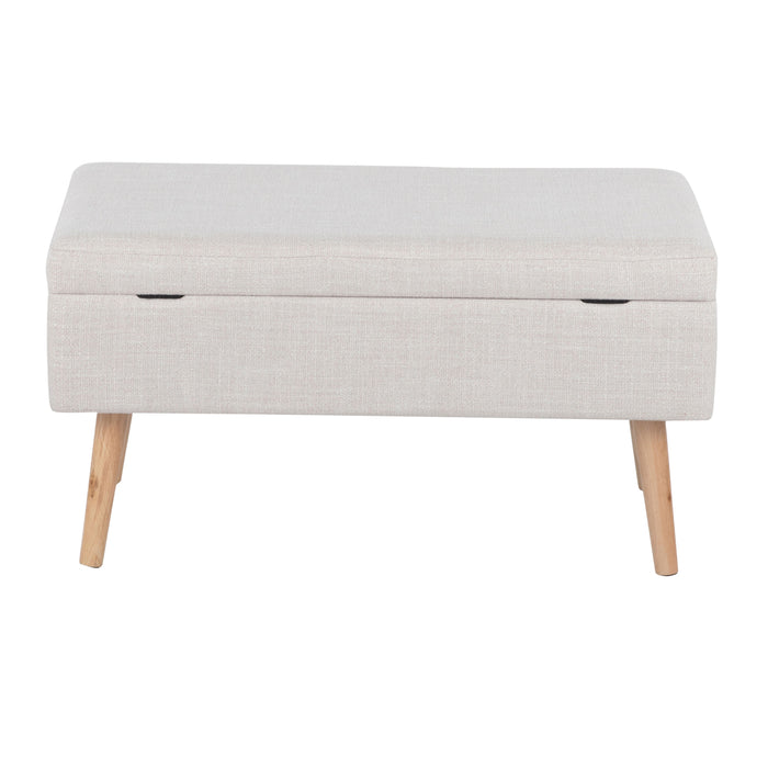 Versatile Storage Contemporary Bench