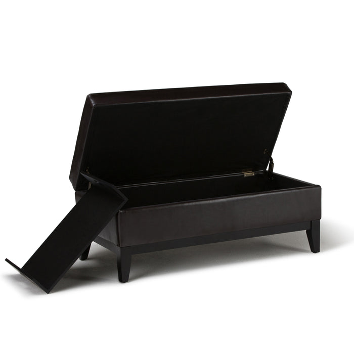 Oregon - Storage Ottoman Bench with Tray