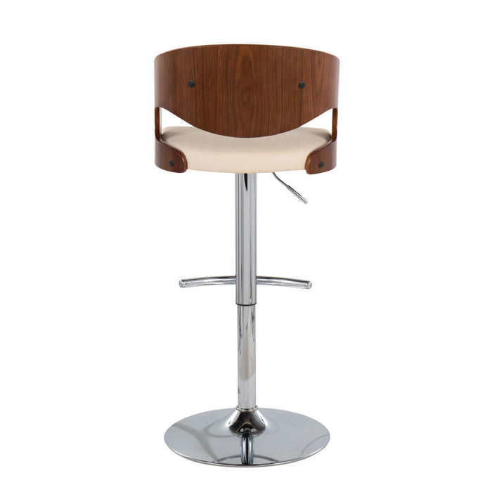 Pino - Mid Century Modern Adjustable Barstool With Swivel