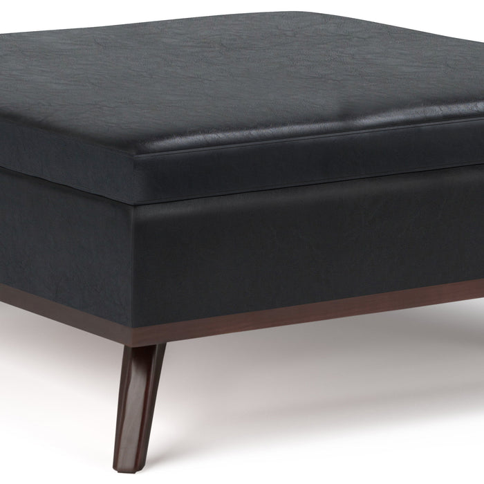 Owen - Square Coffee Table Storage Ottoman