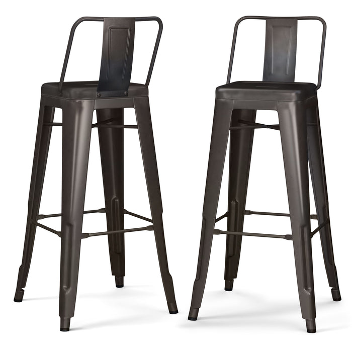 Rayne - 30" Metal Bar Stool