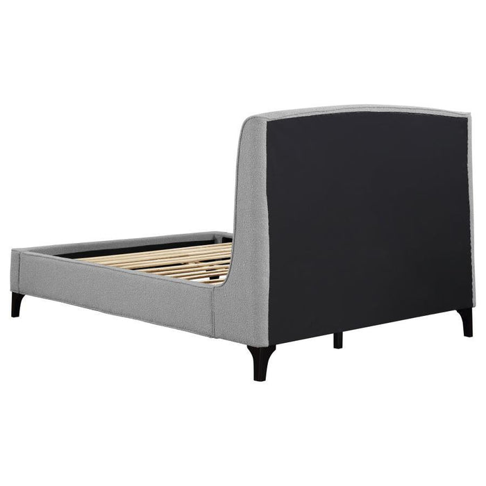 Mosby - Upholstered Wingback Bed