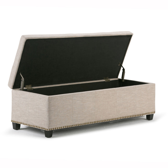 Kingsley - Large Storage Ottoman