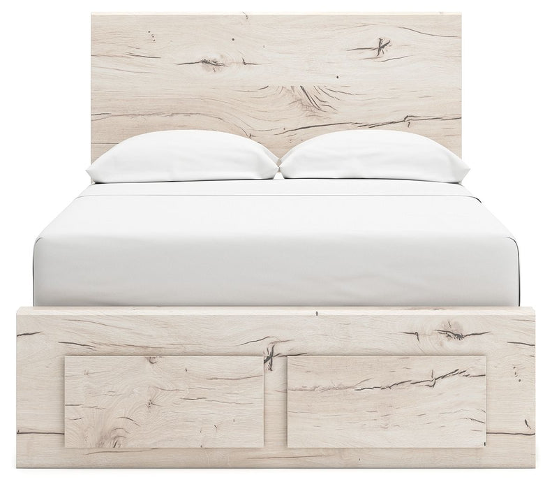 Lawroy - Panel Bed With Storage