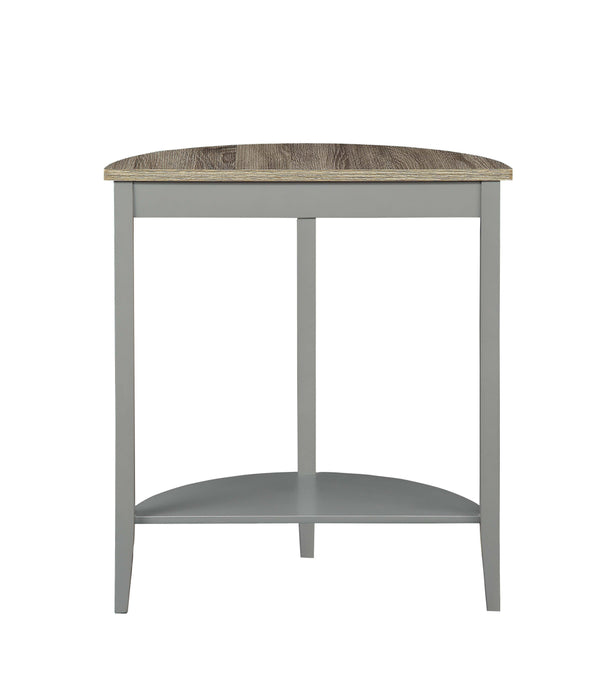 Justino - Console Table - Gray / Oak