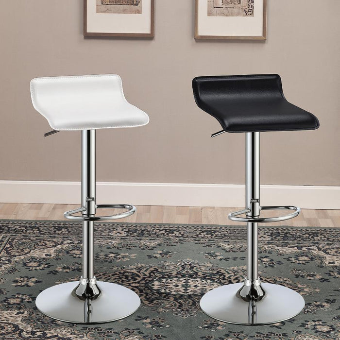 Bidwell - 29″ Upholstered Backless Adjustable Bar Stools (Set of 2)