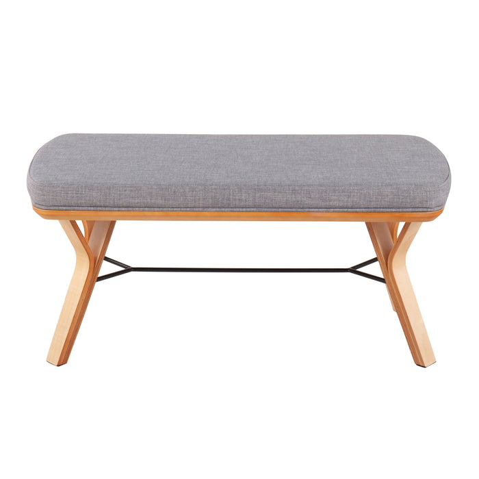 Folia - Mid Century / Modern Bench