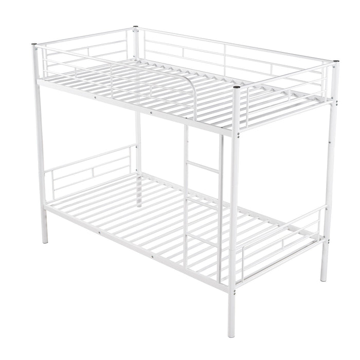 Twin Over Twin Metal Bunk Bed