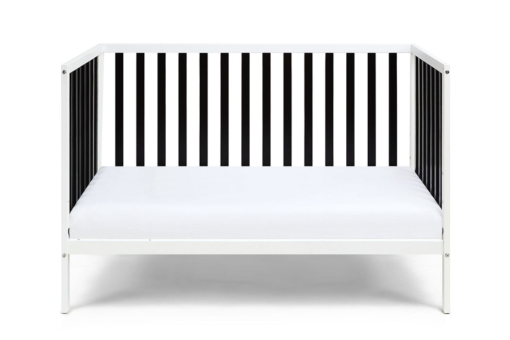 Deux - Remi Island Crib - White/Black