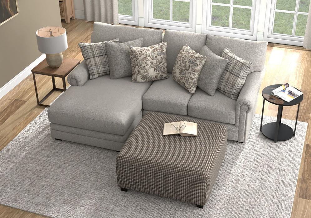 Livingston - Sectional With Comfort Coil Seating And Accent Pillows