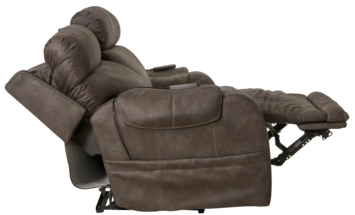 Serenity - Power Reclining Sofa With Power Adjustable Headrest And CR3 Heat / Massage / Lumbar