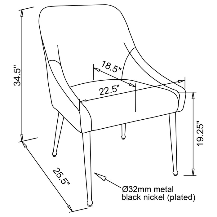 Mayette - Upholstered Dining Side Chair (Set of 2)