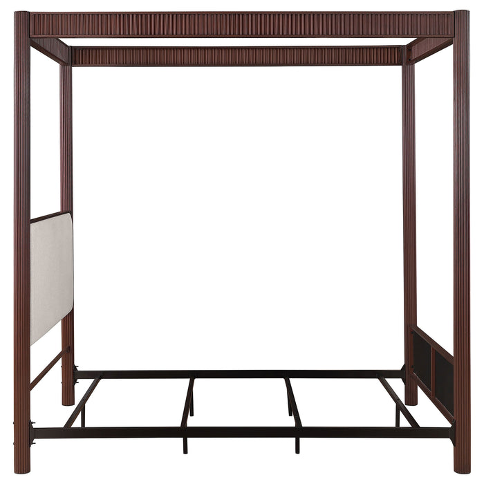 Zimmerleee - Metal Canopy Bed