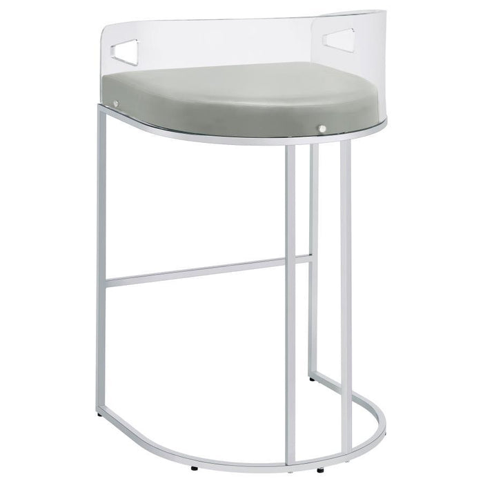 Thermosolis - Acrylic Back Stools (Set of 2)