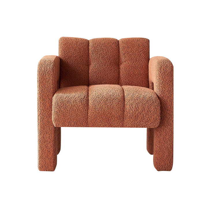 31.10" Boucle Upholstered Accent Chair