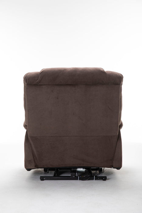 Power Lift Recliner Chair For Elderly - Heavy Duty And Safety Motion Reclining Mechanism