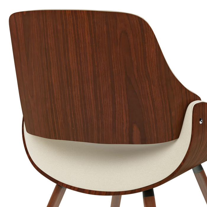 Malden - Bentwood Dining Chair with Wood Back