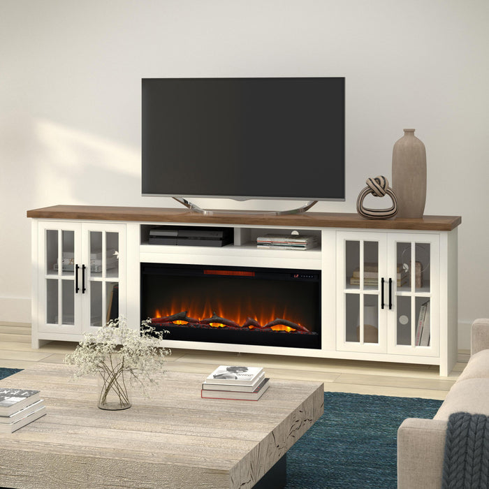 Hampton - Fireplace TV Stand Console