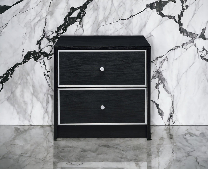 Jabir - Accent Table With Variety / Selection - Black / Silver