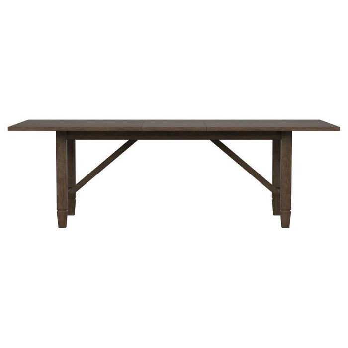 Matisse - Rectangular Dining Table With Removable Extension Leaf - Brown