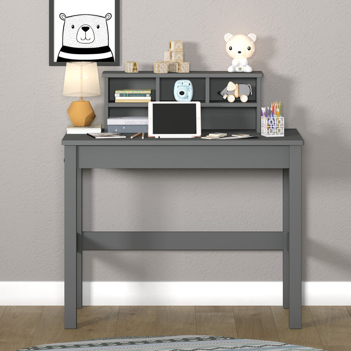 Logan - Writing Desk - Gray