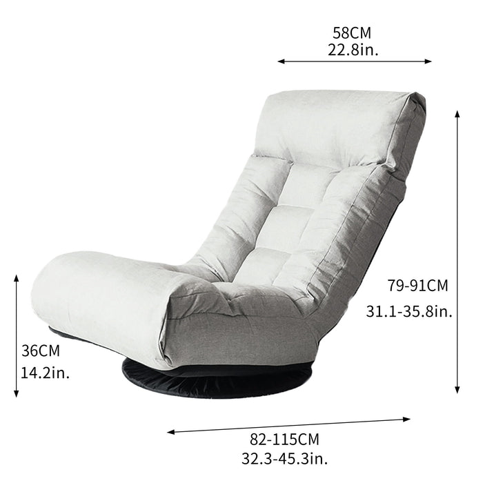 Reclining Chair - Gray