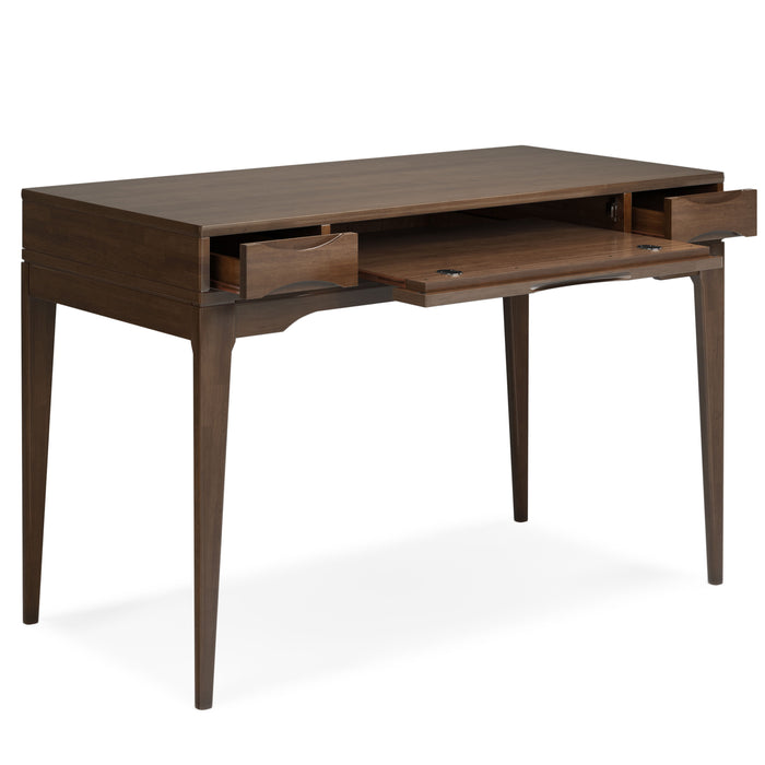 Harper - Small Desk - Walnut Brown