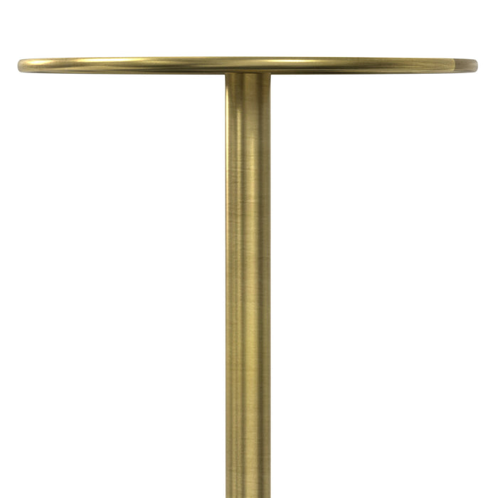 Melene - Side Table - Gold/Gray