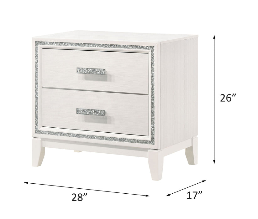 Haiden - Nightstand - White