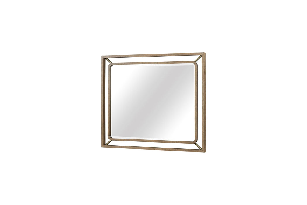 Mirror - Light Brown