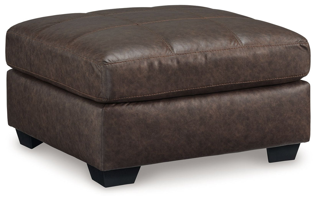 Barlin Mills - Umber - Oversized Accent Ottoman