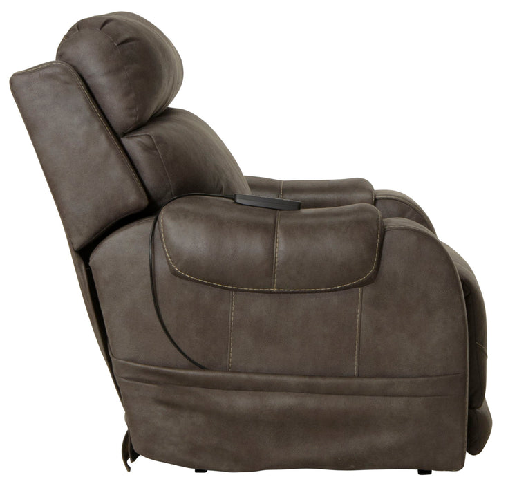 Serenity - Power Recliner With Power Adjustable Headrest And CR3 Heat / Massage / Lumbar