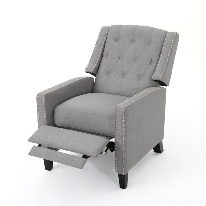 Classic Fabric Push Back Chair