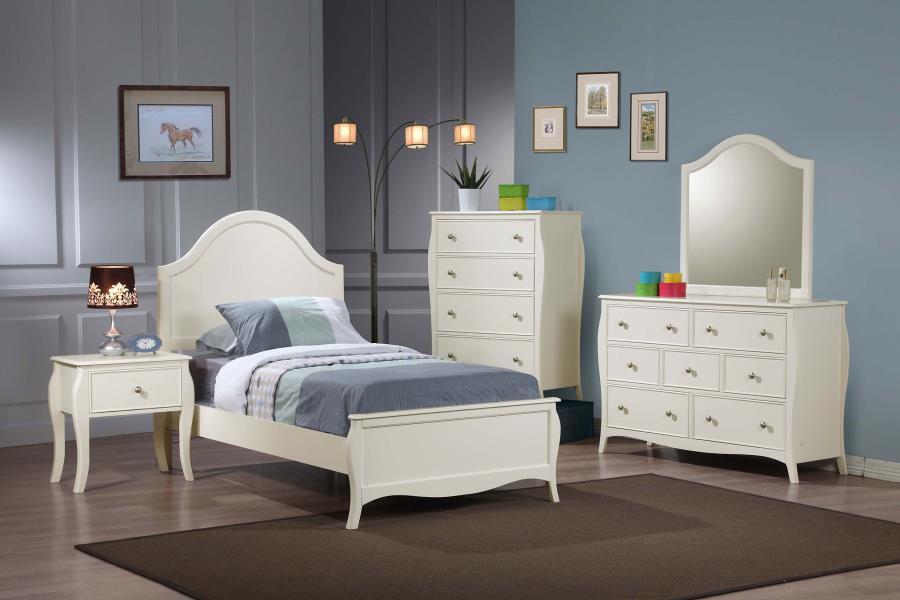 Dominique - 7-Drawer Dresser - White