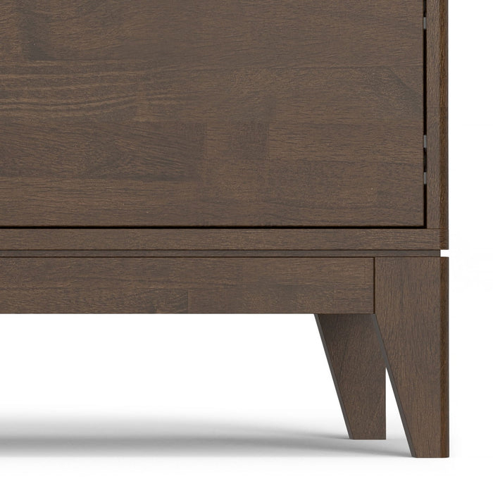 Harper - 72" Low TV Media Stand - Walnut Brown