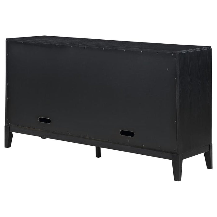 Brookmead - 2-Drawer Sideboard Buffet With Storage Cabinet - Black