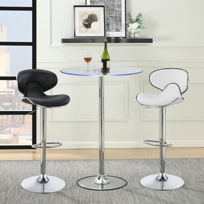 Edenton - Upholstered Adjustable Height Bar Stools (Set of 2)