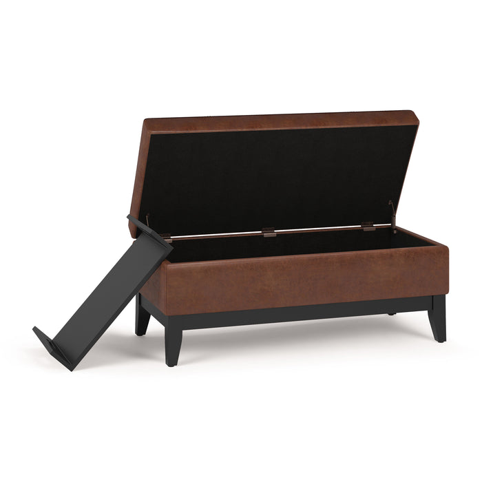 Oregon - Storage Ottoman Bench with Tray