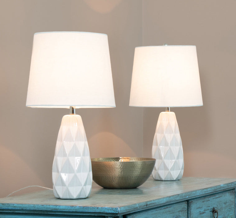 Hex - Contemporary Lamp (Set of 2)