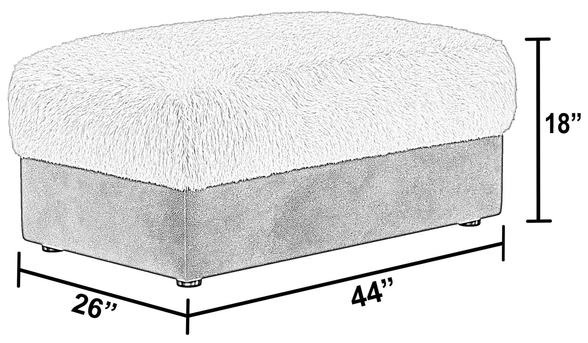 Snowball - Ottoman - Taupe