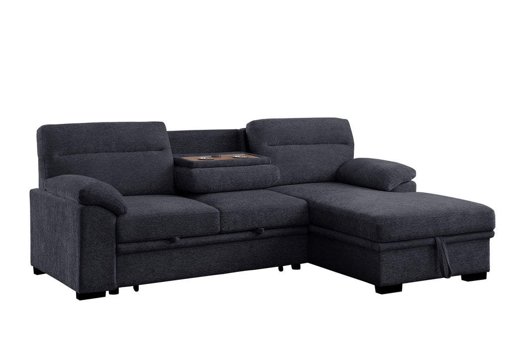 Kipling II - 92.5" Sleeper Sectional Sofa