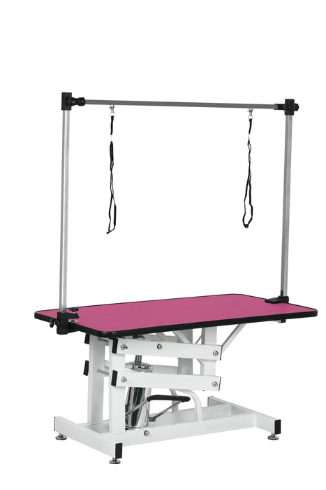 Hydraulic Pet Grooming Table With "H" Arm