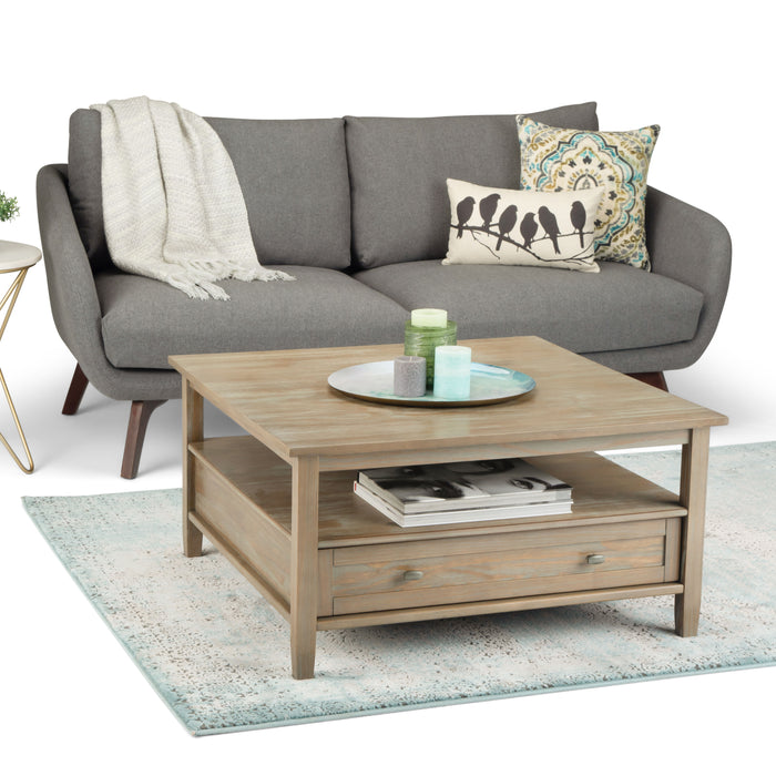 Warm Shaker - Square Coffee Table