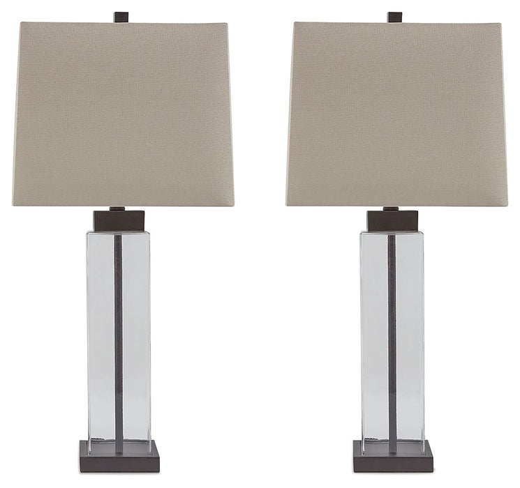 Alvaro - Glass Table Lamp (Set of 2)