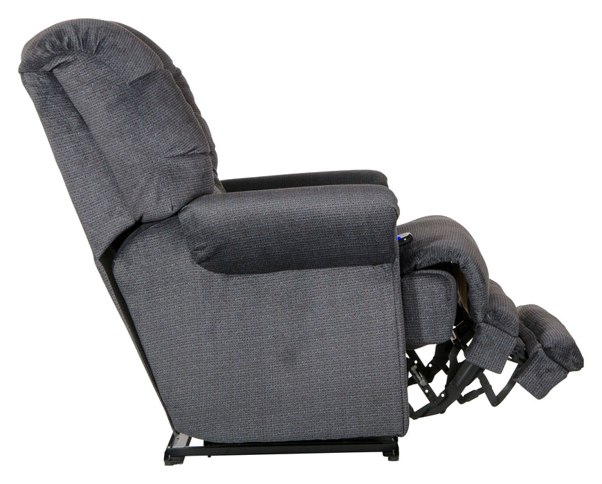 Malone - Power Lay Flat Recliner With Extended Ottoman