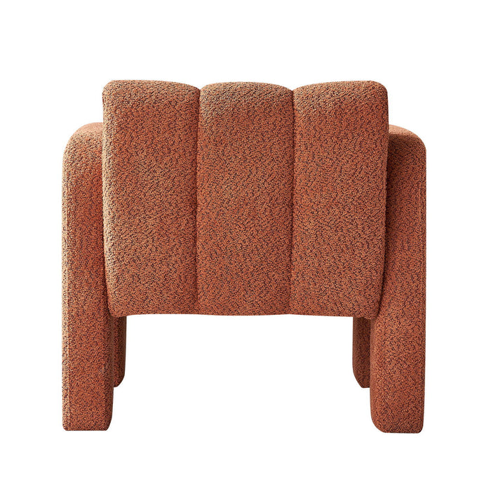 31.10" Boucle Upholstered Accent Chair