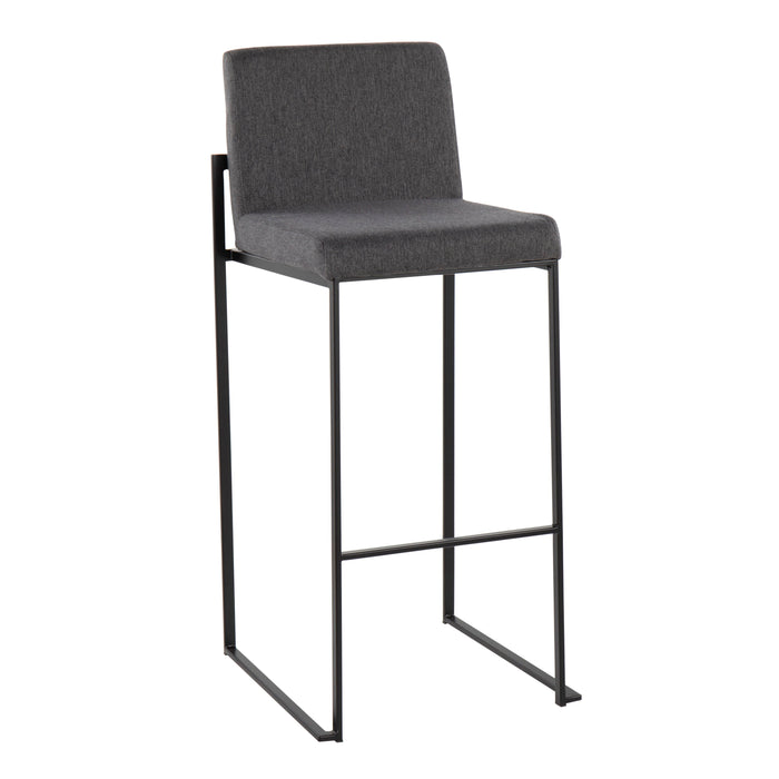 Fuji - Contemporary High Back Barstool Elegant Design