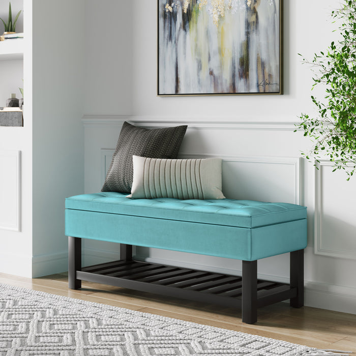 Cosmopolitan - Storage Ottoman Bench with Open Bottom