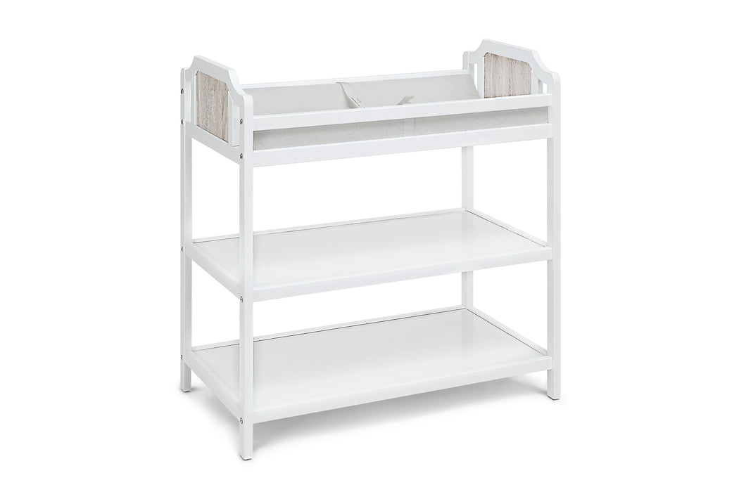 Brees - Changing Table - White / Graystone