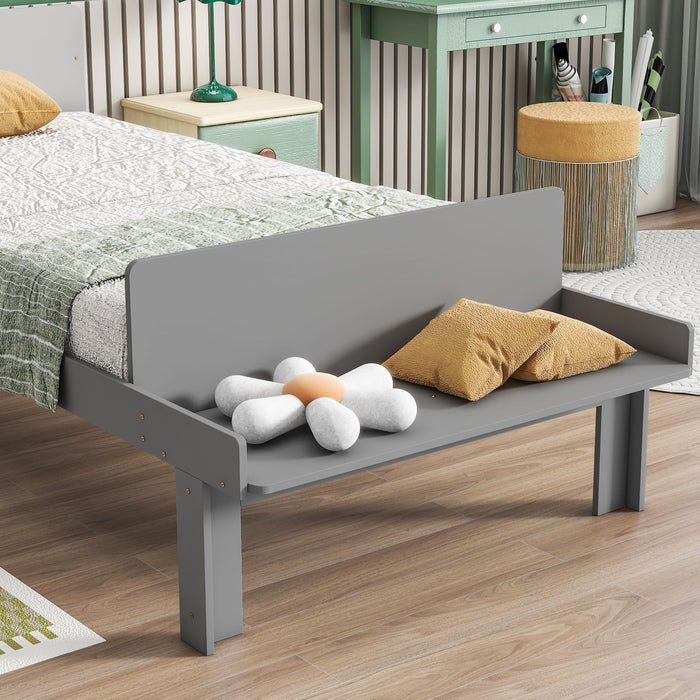 Bed With Footboard Bench